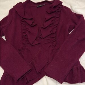 Elegant Maroon Sweater by Tribal